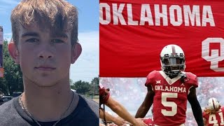 Film Study Jaren Kanak Linebacker Oklahoma Commit 2022 [upl. by Bautram240]