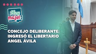 Asumió el concejal libertario Angel Ávila para completar la integración del Concejo Deliberante [upl. by Koehler]