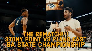 THE REMATCH👀 DJ Hall amp 1 Plano East vs Josiah Moseley amp 2 Stony Point  6A State Championship🍿 [upl. by Liba182]