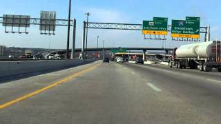 BaltimoreWashington Expressway Interstate 95 Exits 56 to 49 southbound [upl. by Beghtol]