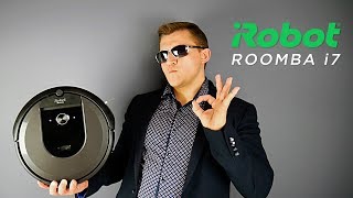 Обзор роботапылесоса Roomba i7 [upl. by Omrellug418]