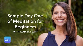 How to Meditate in 7 Days  Meditation for Beginners  Sample Day One  Calm [upl. by Noelc889]