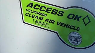 CAs clean air vehicle decals likely expiring in 2025 Heres what to know [upl. by Koziara]