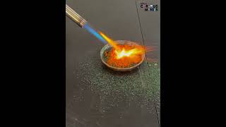 Ammonium Dichromate Heating Experiment  by Abhishek Jain Sir  IITJEE  NEET Experiential Learning [upl. by Anohsal]