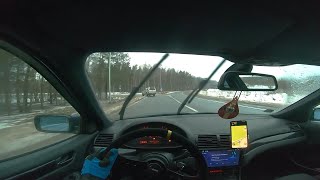 BMW E46 330D M57  Straight Pipe ASMR  A bit more RPMs  GoPro POV [upl. by Bray]