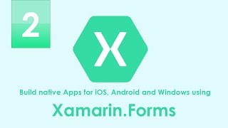 2 بناء تطبيق موبايل لعرض الدروس بتقنية XamarinForms ولغة سي شارب  عرض الدروس [upl. by Hteazile85]