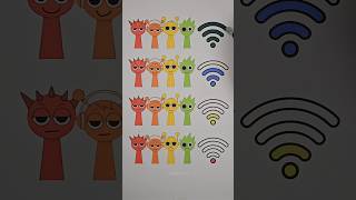 Incredibox Sprunki Fill the Box wifi drawing sprunki shortsviral art [upl. by Bilicki809]