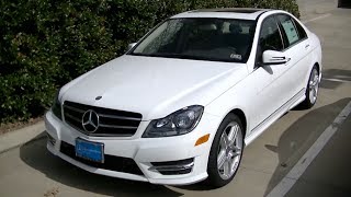 2014 MercedesBenz C250 Interior amp Exterior Tour [upl. by Spiegleman]