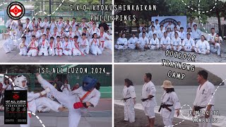 1st All Luzon Tournament amp Outdoor Training VLOG  IKO Kyokushinkaikan Philippines [upl. by Neelyk]