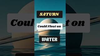 Saturn Could Float on Water Here’s How space spacewonders spacefacts trending amazingfacts [upl. by Giorgio]