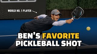 How To Hit the Backhand Roll in Pickleball  Ben Johns [upl. by Keen556]