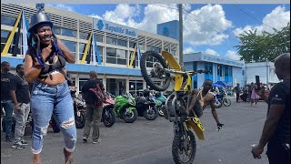 StLucia 45th independence bike rally clips [upl. by Zinck]