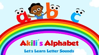 Akili and Me Alphabet  Learn the AZ Alphabet and Identify the Letter Sounds  Ubongo Games [upl. by Arihsa418]