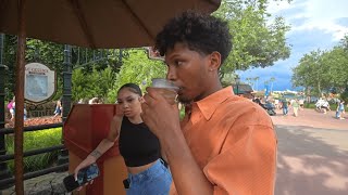 AMARE FROST AND JESSIKA THE PRANKSTER DRINK AROUND THE WORLD AT DISNEY EPCOT [upl. by Ibmab]