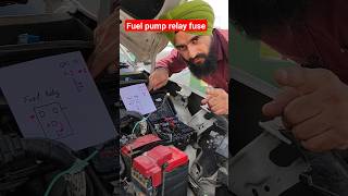 fuel pump relay fuse fuelpump fuelrelay fuelpumpfuse fuelrelaycurrentcheck shorts [upl. by Adidnere668]