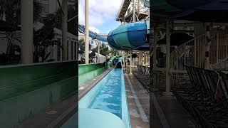 Fun at the Tunnel Slide Water Park at Gaylord Palm Resort Orlando  Ultimate Family Vacation [upl. by Jeremy]