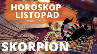 Horoskop Listopad 2021  SKORPION [upl. by Nylrac]