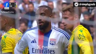 Lyon Vs Nantes 20 All Goals Analysis Extended Highlights Result [upl. by Grantley236]