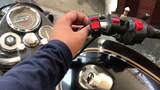 🔥Bullet में चारों indicator एक़ साथ कैसे चलाये ।। 4 Indicator blink in bike same time 🥰 [upl. by Trisa]