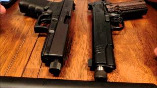 The quieter host Glock 21 vs 1911 [upl. by Amer585]