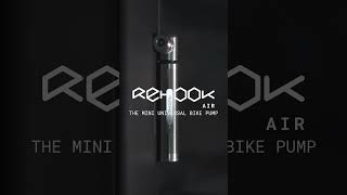 REHOOK AIR  A closer look at the mini universal bike pump for all cyclists [upl. by Wallach388]