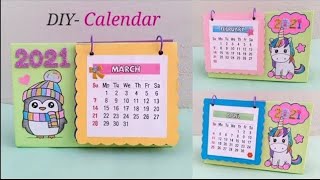 How to make Calendar at home  DIY Calendar 2024  Paper Calendar Ideas  Art and Craft with Paper [upl. by Nosliw]