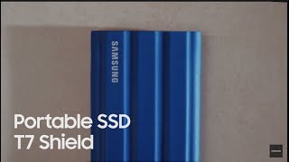 Samsung T7 Shield PSSD  Rugged and DropResistant [upl. by Pan]