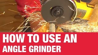 How To Use An Angle Grinder  Ace Hardware [upl. by Saied900]