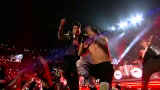 Super Bowl XLVIII Bruno Mars Halftime Show 2014 HD [upl. by Rebmyt220]