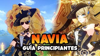 Navia Guía completa para principiantes  Genshin Impact [upl. by Varick]