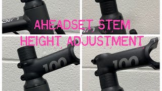 How to flip a stem or adjust position on aheadset system [upl. by Chilson]