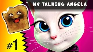 MY TALKING ANGELA PO POLSKU  level 1  3  DARMOWE GRY DLA DZIECI i BAJKI DLA DZIECI [upl. by Kunz]