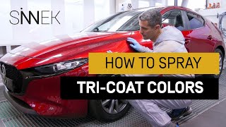 How to Spray TRICOAT COLORS [upl. by Eittocs486]