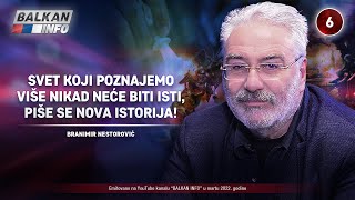 INTERVJU Branimir Nestorović  Svet više nikad neće biti isti piše se nova istorija 1232022 [upl. by Annaerdna]