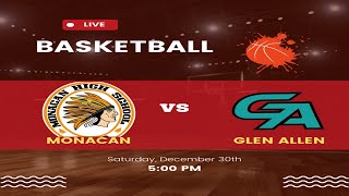 Monacan vs Glen Allen  Girls Basketball presented by Formation Sports [upl. by Lleon866]