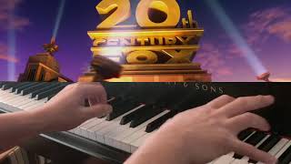 Top 10 Classic Movie Studios Theme Songs Intros on PianoFart GUN Ft my son [upl. by Linc866]