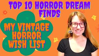 Top 10 Vintage Horror Books Wish List  Paperbacks from Hell Dream Finds [upl. by Kristie]