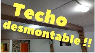 TECHO DESMONTABLE [upl. by Bealle]