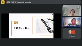 PD STEM Education  NUS High DSA Admissions Webinar 3rd June 2023 [upl. by Aihsemot901]
