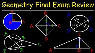 Geometry Final Exam Review  Study Guide [upl. by Lyon]