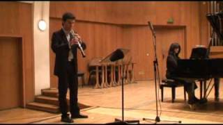 SaintSaens Oboe Sonata op166  2nd Movement [upl. by Bernette]