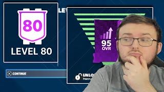 MUT LEVEL 80 REWARDS FREE PACK REWARDS 70 80 95 POWER UP PASS  MADDEN 21ULTIMATE TEAM [upl. by Annauj]