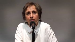 Carmen Aristegui Esta batalla que nadie lo dude es por nuestra libertad [upl. by Ydnerb]