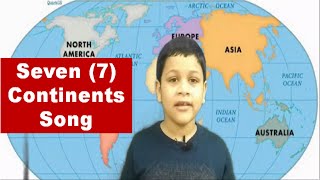 7 Continents Song  Song about the 7 Continents  Amrita Academy I [upl. by Anaitsirk]