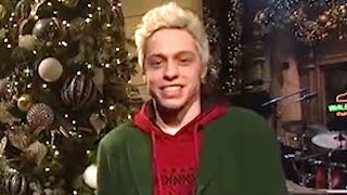 Pete Davidson Makes SNL Appearance After Troubling Instagram Post [upl. by Idnyc]