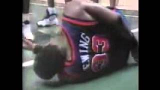 1997 NBC Sports Update Patrick Ewing Injury [upl. by Atikram]