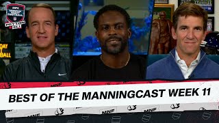 Best of the ManningCast Week 11  Monday Night Football with Peyton amp Eli [upl. by Theresita]