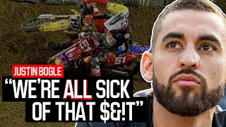 Justin Bogle on Barcias takeout and retaliation  quotsomebody finally did something about itquot [upl. by Ynner]