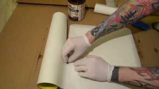 HOW TO  Mount Photographs to Wood Panel  PAPER UPDATE [upl. by Chatwin]