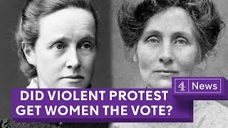 Suffragettes vs Suffragists Did violent protest get women the vote [upl. by Jacquette]